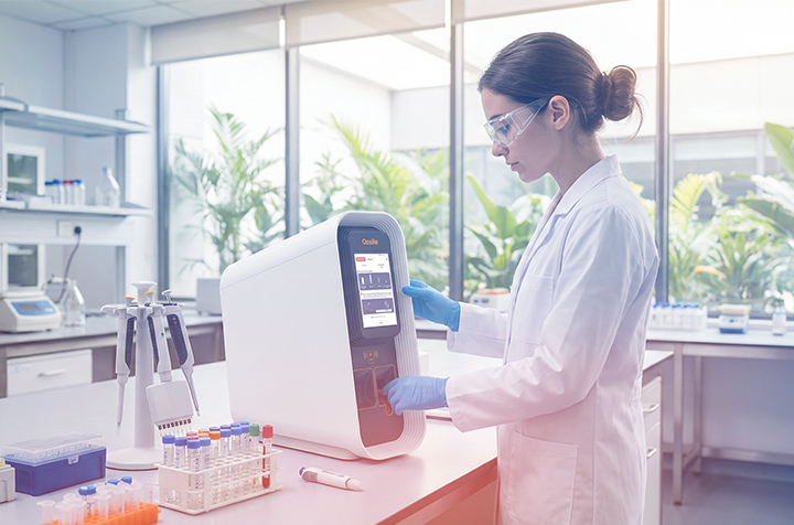 Compact CBC Analyzer for Point-of-Care Testing
