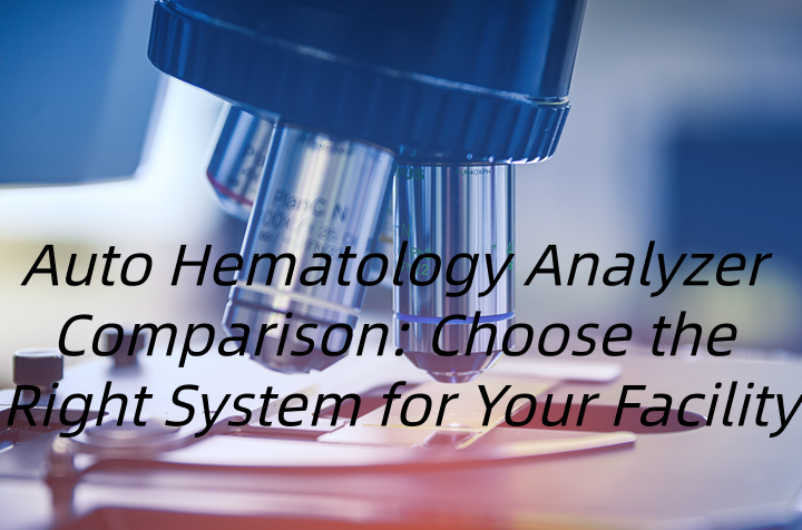 Auto Hematology Analyzer Comparison: Choose the Right System for Your Facility