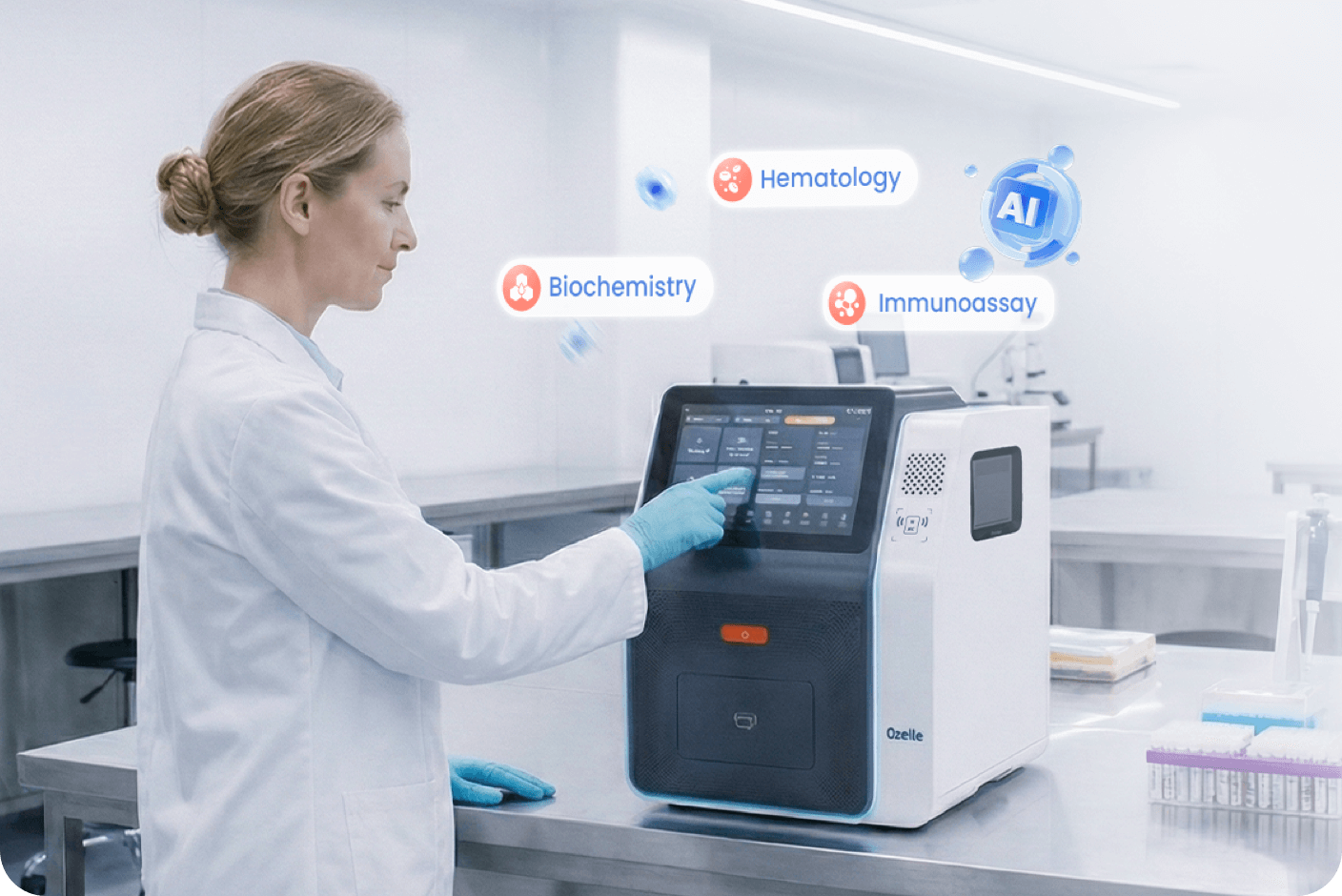 AI hematology analyzer