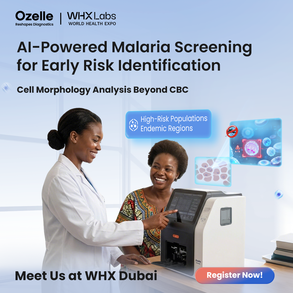 WHX Dubai, ozelle, rimodella la diagnostica, analizzatore ematologico