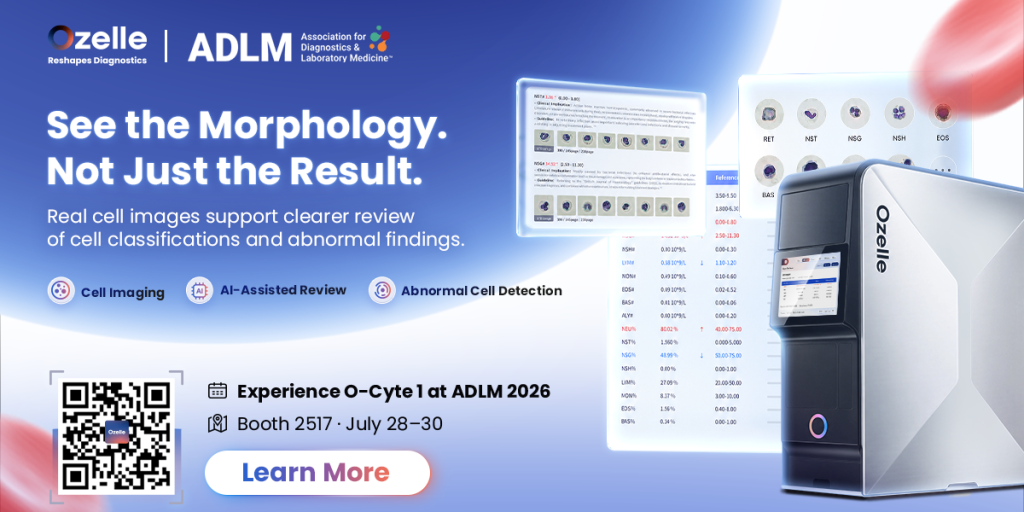 ADLM, Ozelle hematology analyzer