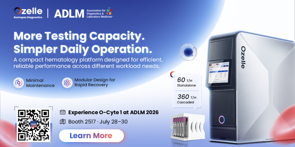 ADLM, Ozelle hematology analyzer
