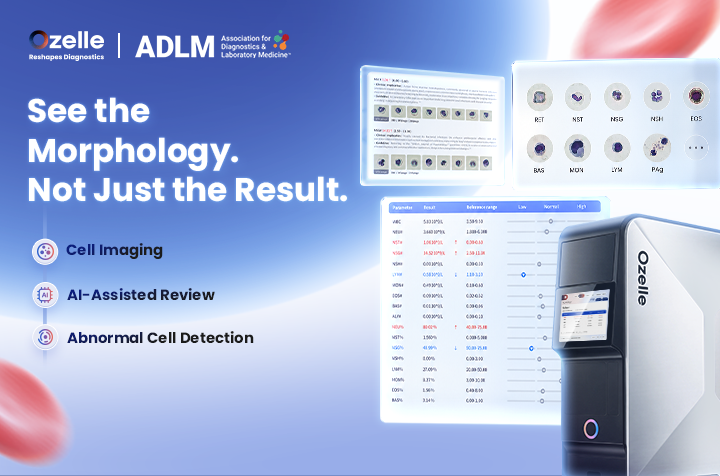 Ozelle Launches O-Cyte 1 at ADLM 2026, Marking a New Step in AI-Powered Hematology