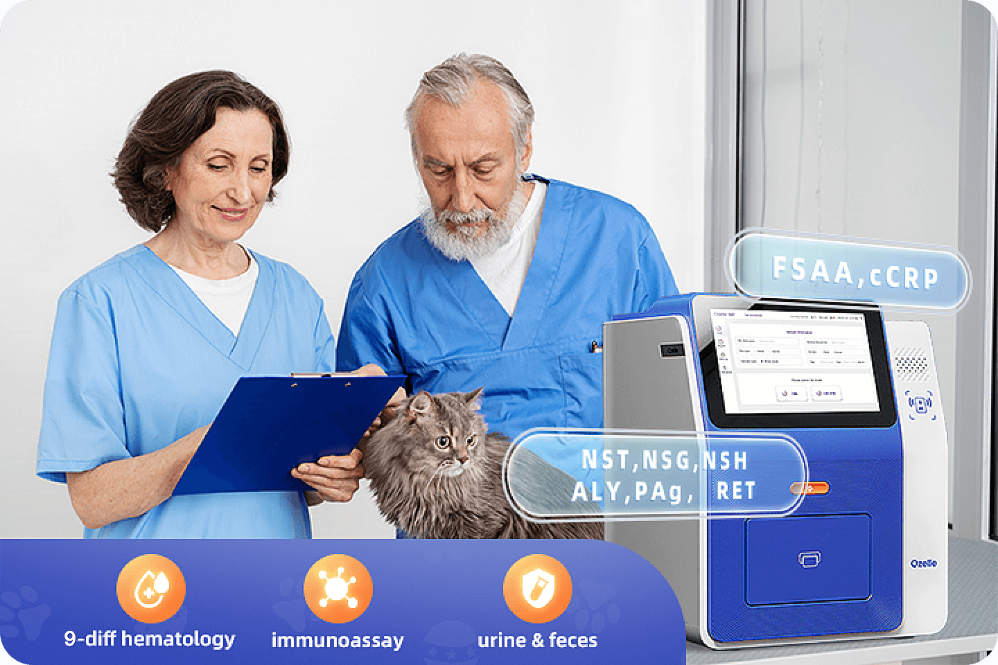 All-in-One-Veterinär-Minilabor