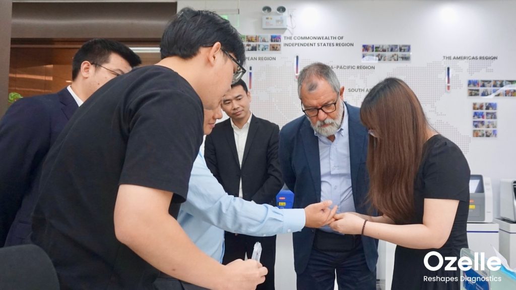 IFCC Secretary Prof. Sergio Bernardini Visits Ozelle 2026