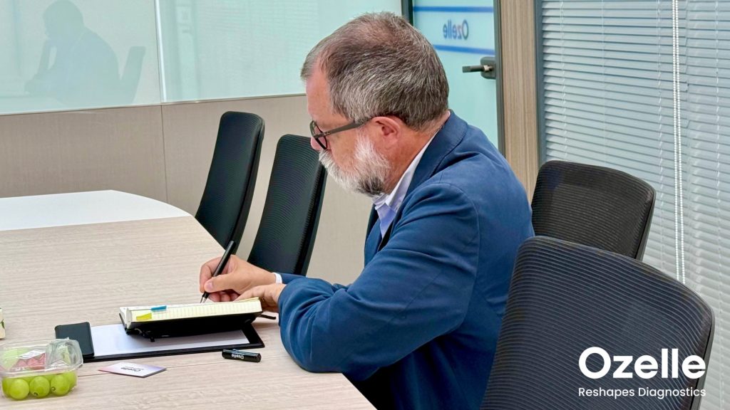 IFCC Secretary Prof. Sergio Bernardini Visits Ozelle 2026 hematology
